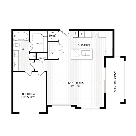 Aura 35Fifty Apartments 2D Floor Plan - A5